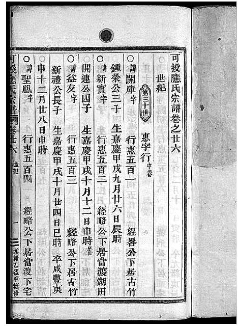 [应]可投应氏宗谱_卷数杂异 (浙江) 可投应氏家谱_二十六.pdf