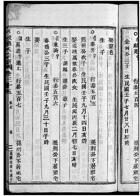 [应]可投应氏宗谱_残卷 (浙江) 可投应氏家谱_一.pdf