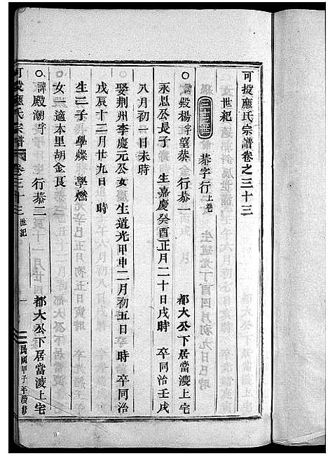 [应]可投应氏宗谱_残卷 (浙江) 可投应氏家谱_十八.pdf