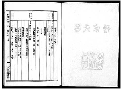 [吕]吕氏宗谱_15卷 (浙江) 吕氏家谱_六.pdf