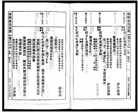 [多姓]坦阳金氏宗谱_20卷 (浙江) 坦阳金氏家谱_七.pdf