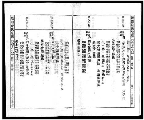 [多姓]坦阳金氏宗谱_20卷 (浙江) 坦阳金氏家谱_九.pdf