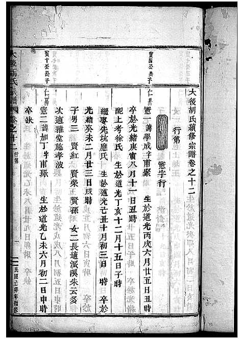 [胡]大后胡氏宗谱_15卷 (浙江) 大后胡氏家谱_十一.pdf