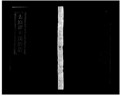 [王]太原郡王氏宗谱_5卷 (浙江) 太原郡王氏家谱_一.pdf