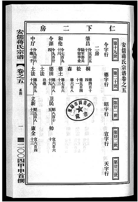 [蒋]安儒蒋氏宗谱_21卷 (浙江) 安儒蒋氏家谱_五.pdf