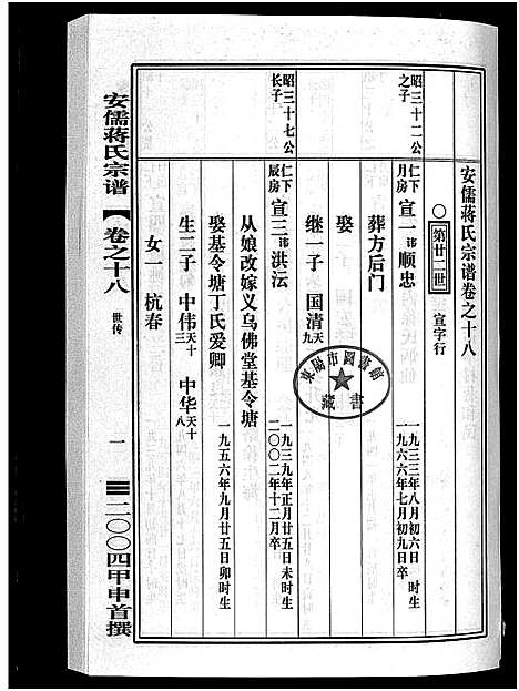 [蒋]安儒蒋氏宗谱_21卷 (浙江) 安儒蒋氏家谱_十八.pdf