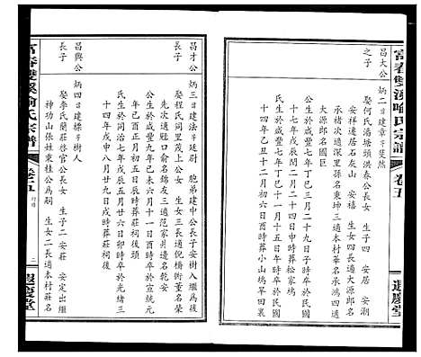 [喻]富春双溪喻氏宗谱 (浙江) 富春双溪喻氏家谱_五.pdf