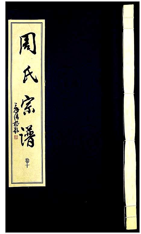 [周]山阴温泉周氏宗谱_11卷 (浙江) 山阴温泉周氏家谱_十一.pdf