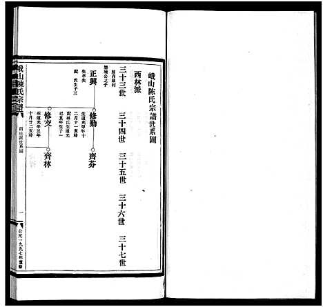 [陈]峨山陈氏宗谱_卷数杂异 (浙江) 峨山陈氏家谱_二十.pdf