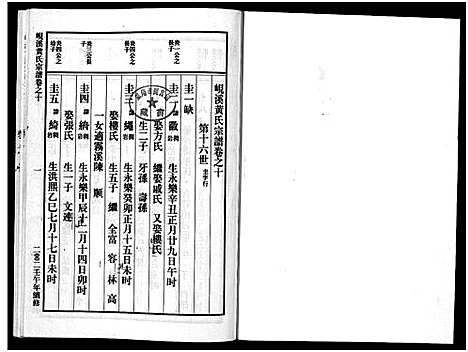 [黄]岘溪黄氏宗谱_15卷 (浙江) 岘溪黄氏家谱_八.pdf