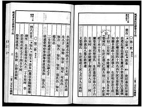 [黄]岘溪黄氏宗谱_15卷 (浙江) 岘溪黄氏家谱_九.pdf