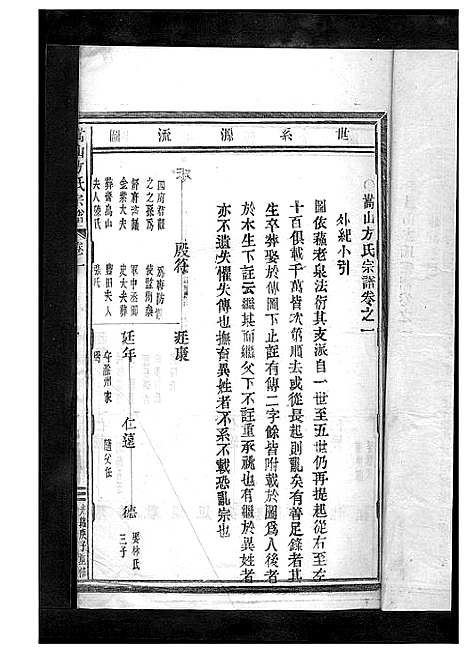 [方]嵩山方氏宗谱_卷数繁杂 (浙江) 嵩山方氏家谱_二.pdf