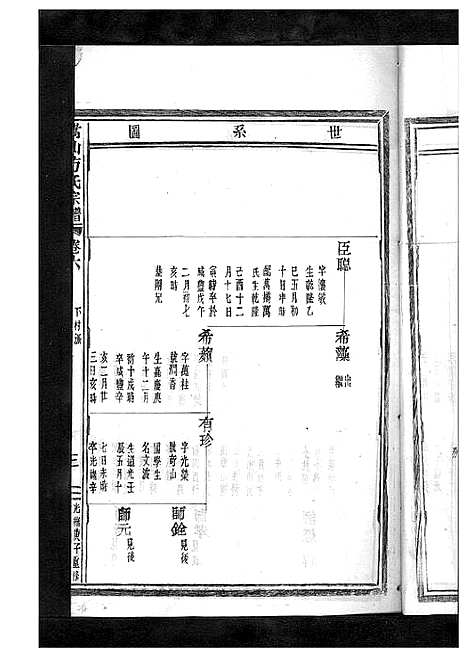 [方]嵩山方氏宗谱_卷数繁杂 (浙江) 嵩山方氏家谱_八.pdf