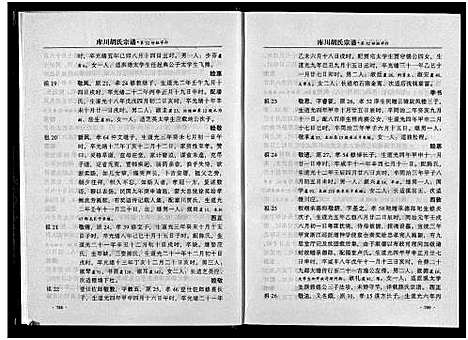 [胡]库川胡氏宗谱_4卷 (浙江) 库川胡氏家谱_四.pdf