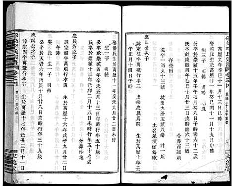 [李]彩染李氏宗谱_6卷 (浙江) 彩染李氏家谱_四.pdf