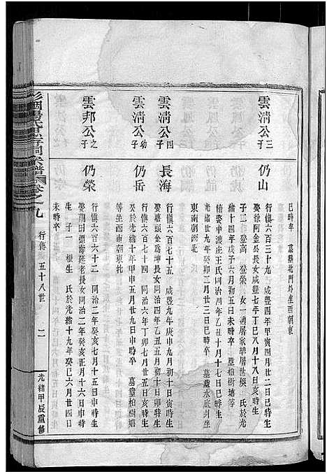 [杨]彩烟杨氏思存祠宗谱_12卷 (浙江) 彩烟杨氏思存祠家谱_八.pdf