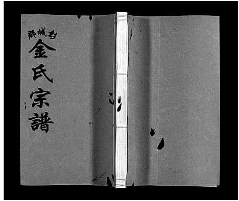 [金]彭城郡金氏宗谱_5卷 (浙江) 彭城郡金氏家谱_二.pdf