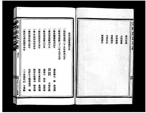 [彭]彭氏宗谱_2卷 (浙江) 彭氏家谱_一.pdf