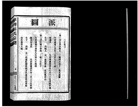 [彭]彭氏宗谱_2卷 (浙江) 彭氏家谱_四.pdf