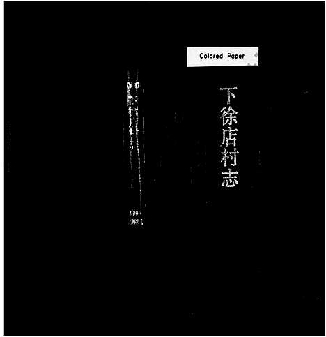 [徐]徐氏_下徐店村志 (浙江) 徐氏下徐店村志.pdf