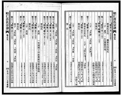 [许]昭仁许氏宗谱_11卷 (浙江) 昭仁许氏家谱_六.pdf