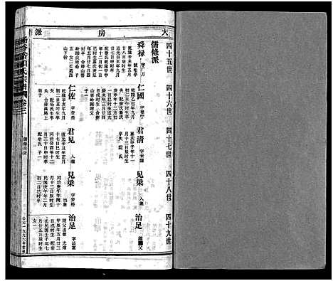 [项]暘谷岙项氏宗谱_7卷首1卷 (浙江) 暘谷岙项氏家谱_五.pdf