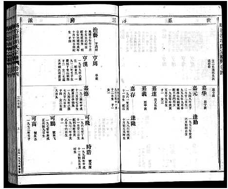 [项]暘谷岙项氏宗谱_7卷首1卷 (浙江) 暘谷岙项氏家谱_九.pdf