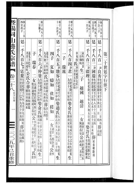 [边]暨阳边氏宗谱 (浙江) 暨阳边氏家谱_二十九.pdf