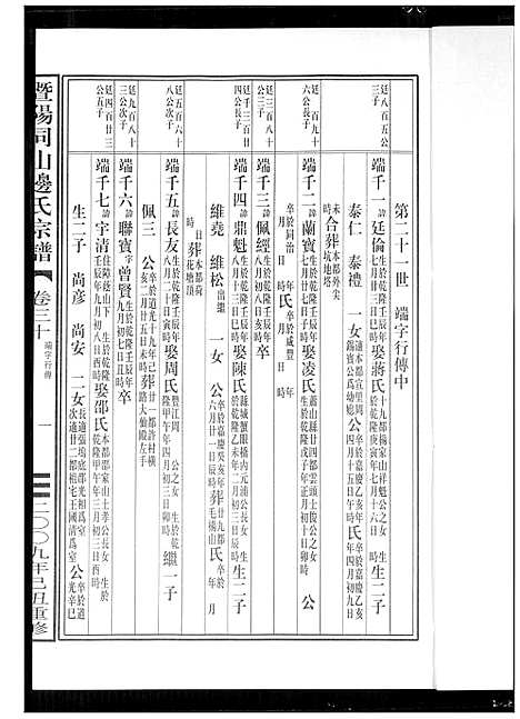 [边]暨阳边氏宗谱 (浙江) 暨阳边氏家谱_一.pdf