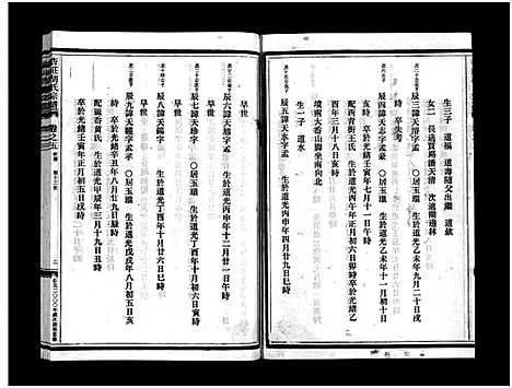 [胡]杏庄胡氏宗谱_11卷_含卷首 (浙江) 杏庄胡氏家谱_五.pdf