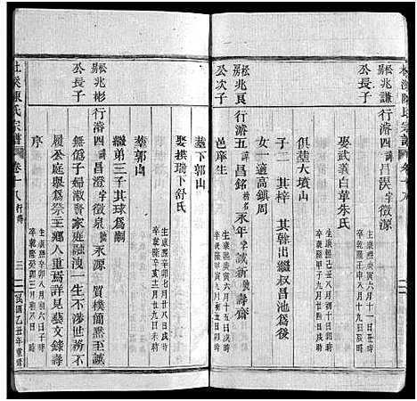 [陈]杜溪陈氏宗谱_24卷首1卷 (浙江) 杜溪陈氏家谱_十九.pdf