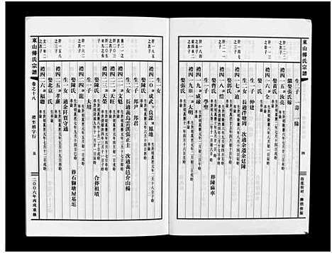 [傅]东山傅氏宗谱_40卷 (浙江) 东山傅氏家谱_十七.pdf