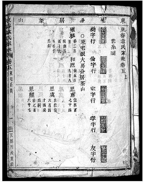 [韦]东眷韦氏家乘_32卷首1卷 (浙江) 东眷韦氏家乘 _六.pdf