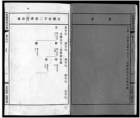 [何]东阳何府宗谱_46卷首1卷_附2卷 (浙江) 东阳何府家谱_九.pdf