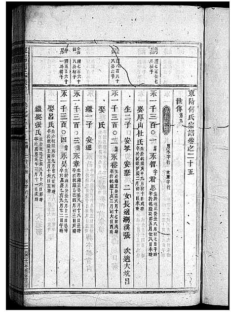 [何]东阳何氏宗谱_41卷首1卷 (浙江) 东阳何氏家谱_二十.pdf