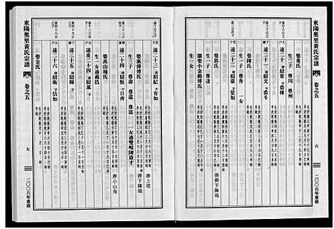 [黄]东阳奥里黄氏宗谱_8卷 (浙江) 东阳奥里黄氏家谱_五.pdf