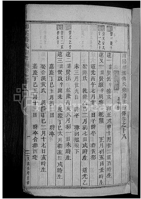 [傅]柳溪傅氏宗谱_22卷 (浙江) 柳溪傅氏家谱_十八.pdf