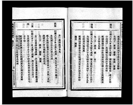 [金]梅溪金氏宗谱_15卷 (浙江) 梅溪金氏家谱_十九.pdf