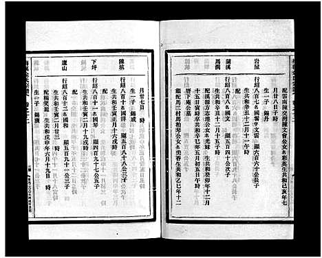 [金]梅溪金氏宗谱_15卷 (浙江) 梅溪金氏家谱_二十一.pdf