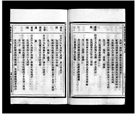 [金]梅溪金氏宗谱_15卷 (浙江) 梅溪金氏家谱_二十五.pdf