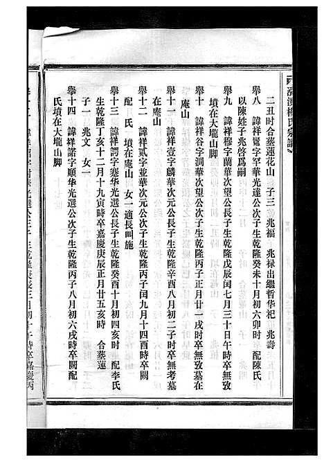 [杨]杨氏宗谱_13卷 (浙江) 杨氏家谱_十一.pdf