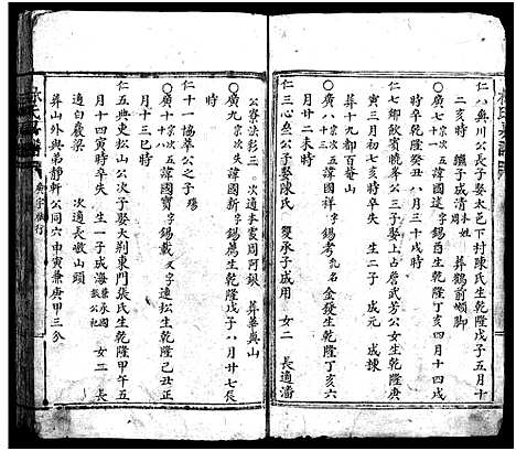 [林]乐东大芙蓉林氏房谱_不分卷 (浙江) 乐东大芙蓉林氏房谱_三.pdf