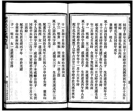 [仇]乐清仇氏大宗谱_10卷_附1卷 (浙江) 乐清仇氏大家谱_八.pdf