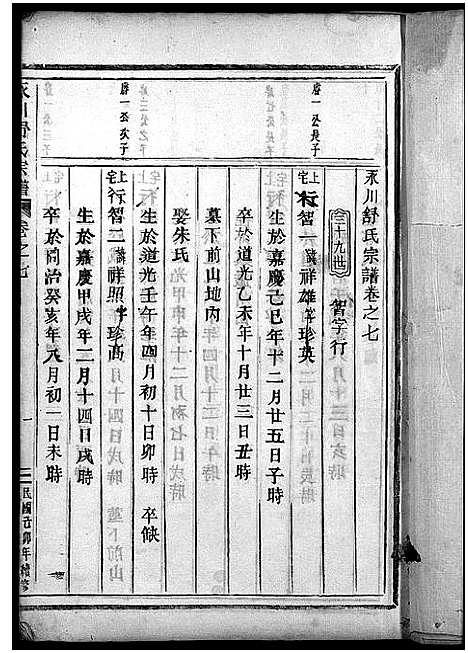 [舒]永川舒氏宗谱_8卷 (浙江) 永川舒氏家谱_八.pdf