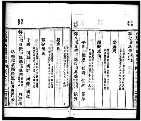 [陈]永康陈氏总祠主谱_12卷 (浙江) 永康陈氏总祠主谱_八.pdf