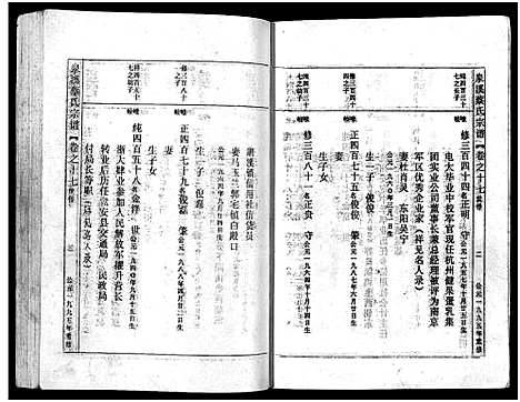 [蔡]泉溪蔡氏宗谱_18卷_附1卷 (浙江) 泉溪蔡氏家谱_十七.pdf