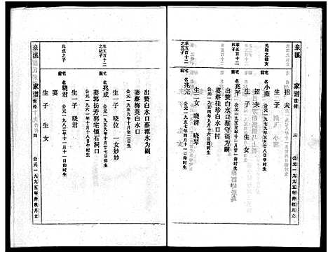 [蔡]泉溪蔡氏宗谱_18卷_附1卷 (浙江) 泉溪蔡氏家谱_十九.pdf