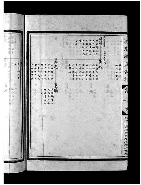 [郑]浃底郑氏宗谱_3卷 (浙江) 浃底郑氏家谱_三.pdf