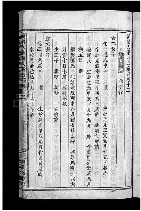 [杨]浦阳人峰杨氏宗谱_13卷 (浙江) 浦阳人峰杨氏家谱_十二.pdf