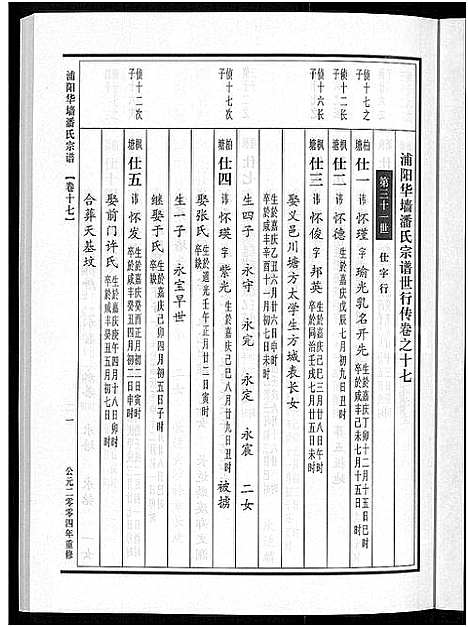 [潘]浦阳华墻潘氏宗谱_24卷 (浙江) 浦阳华墻潘氏家谱_十六.pdf